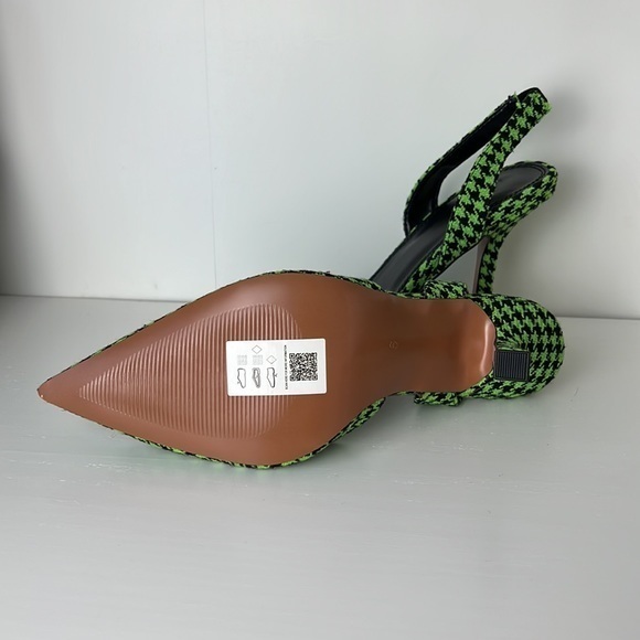 NEW!! ASOS DESIGN POPPY‎ EMBELLISHED SLINGBACK HIGH HEELED - Picture 6 of 7